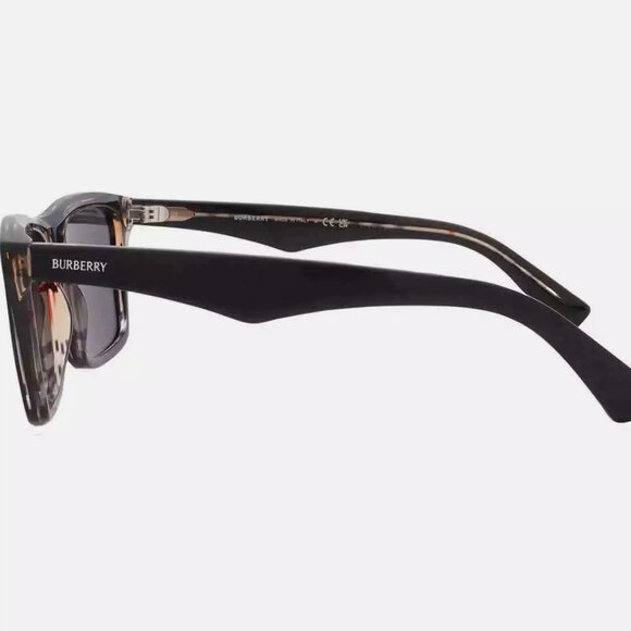SALE! Burberry Dark 57MM Square Men's Sunglasses - Picture 3 of 4